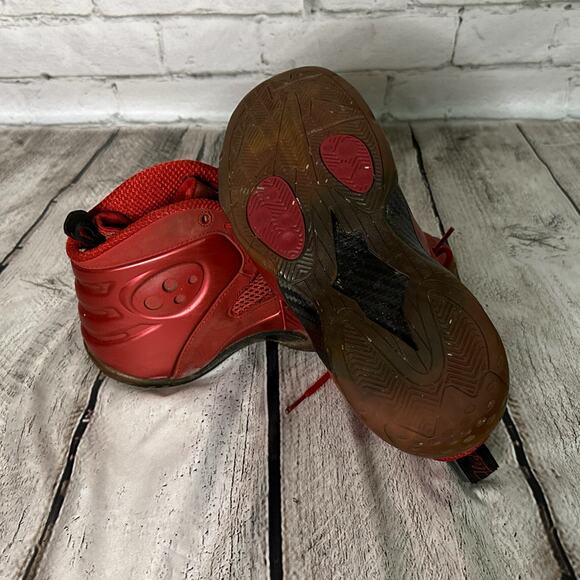 Nike Zoom Rookie Varsity Men’s Red High Top Sneakers, Size 8, Pre-owned - Picture 6 of 10